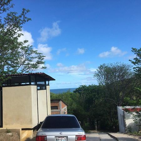 Bungalow Doble Con Vista Parcial Al Mar, Cocina Completa Villa Cuatunalco Eksteriør bilde